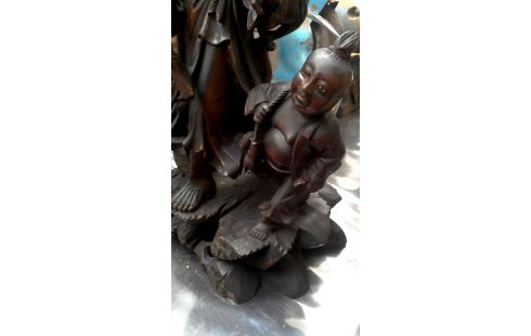 SKULPTUR CHINESISCH, , HOLZ