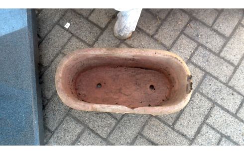 BAC A FLEURS TERRA COTTA
