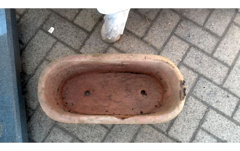 BAC A FLEURS TERRA COTTA