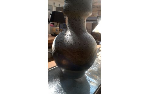 ÁNFORA AZUL GRIS GRANDE