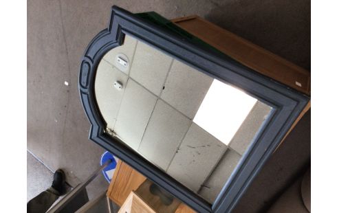 MIROIR PATINE BLEU PM