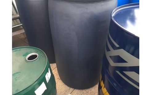 BIDON PLASTIQUE GRIS 200L