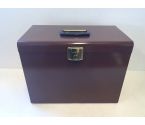 CAISSE METAL MARRON