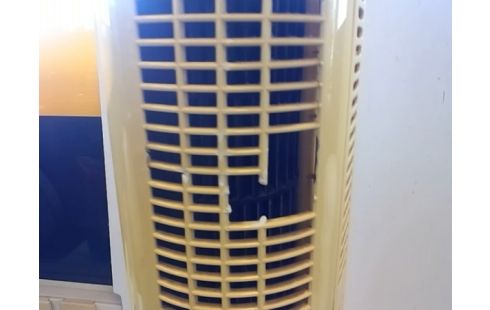 VENTILATEUR COLONNE JAUNE (USURES) TEST OKAY)