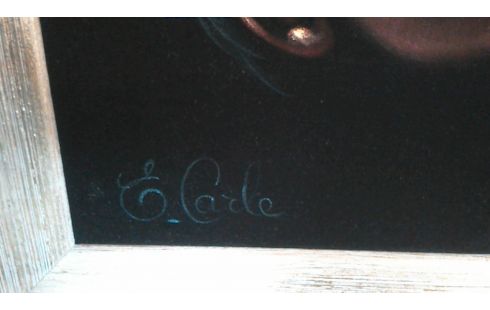 GEMÃLDE AUF HANDSIGNIERT