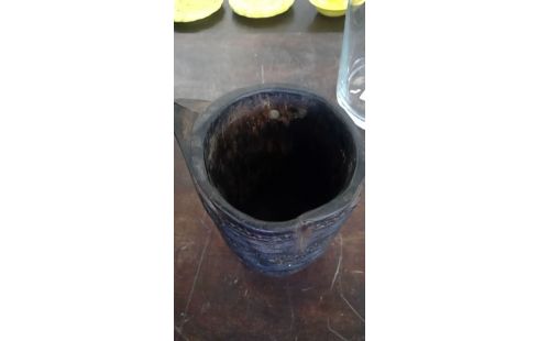 NACHTTOPF. MILCH AFRIKANSICH, , HOLZ