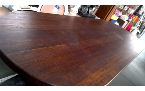 TABLE DE SALLE A MANGER RUSTIQUE MASSIF CHENE