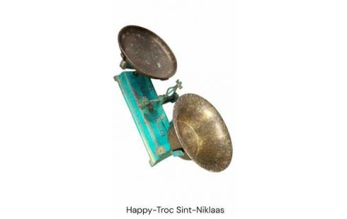 BALANCE METAL CUIVRE VERTE