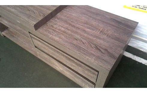 MEUBLE TELE CERUSE, , BOIS LOOK 2 TIROIRS