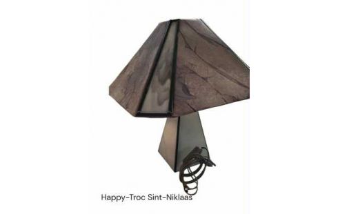 LAMPADAIRE TIFFANY STYLE BLANCHE ROSE