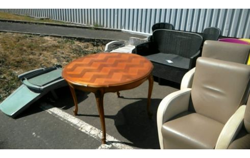 TABLE RONDE STYLE  LOUIS XV 2 ALL