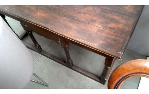 CREDENCE ANTIQUE MASSIF CHENE