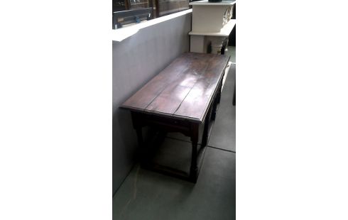 CREDENCE ANTIQUE MASSIF CHENE