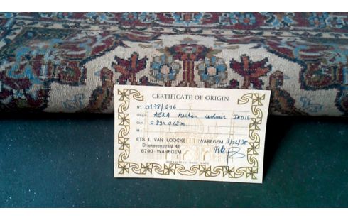 TEPPICH HANDGEKNÖPFT INDIEN