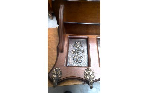 COLGADOR DE PARED ROBLE COBRE