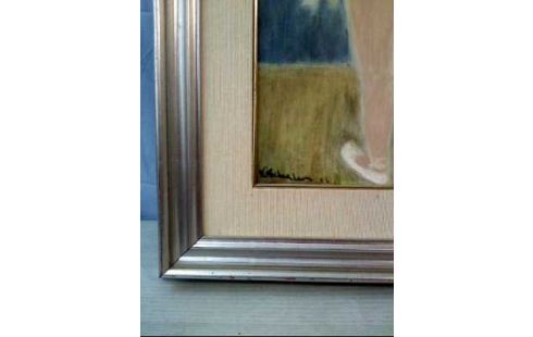 GEMÄLDE I.R. SIGNIERT BALLERINA