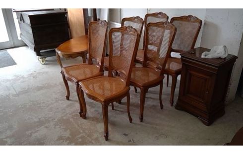 LOT DE 6 CHAISES