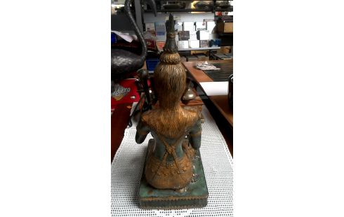 STATUE ORIENTAL BRONZE