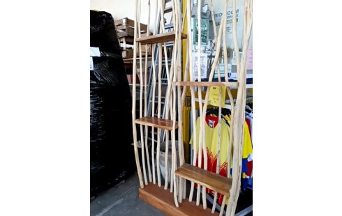 ETAGERE DECO EN TECK 100X210CM