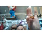 BAGUE AMBRE ARGENT