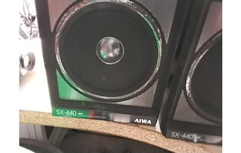 PAIRE DE HAUT PARLEUR AIWA