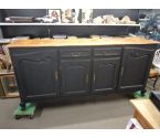 BUFFET BAS PATINE NOIRE