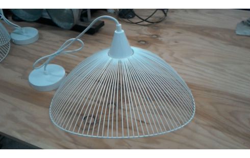 HANGLAMP 1 METAAL WIT