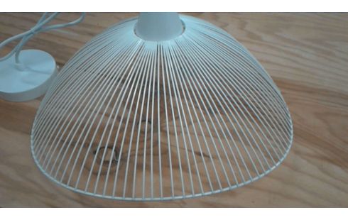 HANGLAMP 1 METAAL WIT