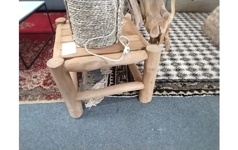 TABLE BASSE Teck carree