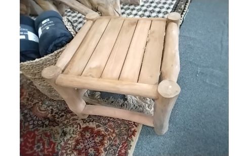TABLE BASSE Teck carree
