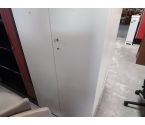ARMOIRE DE BUREAU BLANCHE SANS CLE 82X138