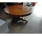 TABLE RONDE PLACAGE LOUPE
