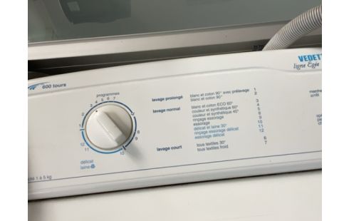 LAVE LINGE VEDETTE 5 KG 600T EG6001
