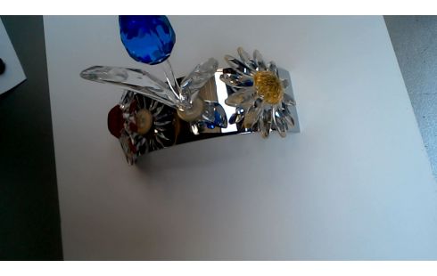 OBJET DECO SWAROVSKI CRISTAL FLEUR