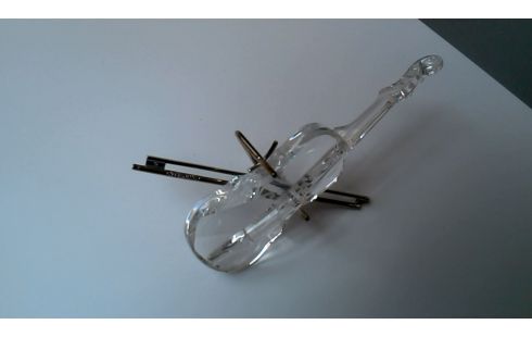 OBJET DECO SWAROVSKI CRISTAL, , VIOLON