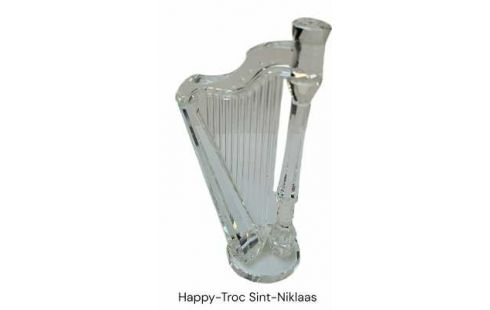 DECO-OBJECT SWAROVSKI KRISTAL HARP