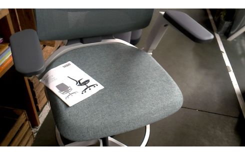 BÜROSTUHL, , MOBILE WEISS GRAU