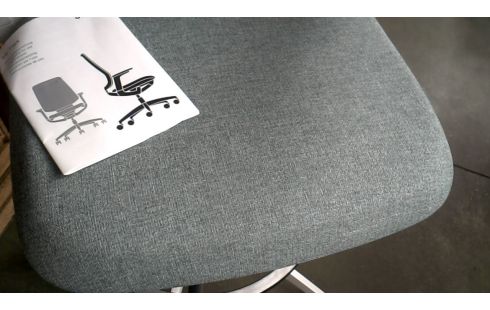 BÜROSTUHL, , MOBILE WEISS GRAU