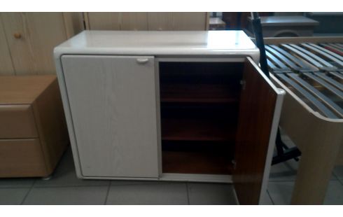 CAISSON 2 PORTES BLANCHE ERABLE