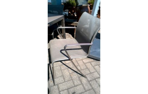 GARTENMÖBEL ROYAL EDELSTAHL, , 6 STÜHLE, , TISCH