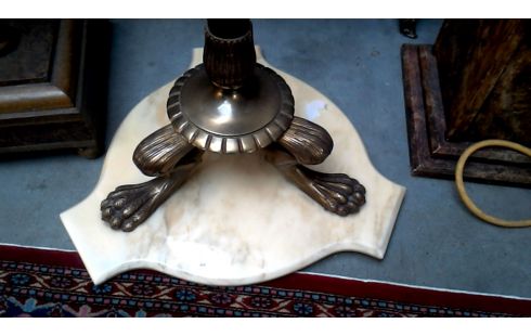 PORTEMANTEAU PERROQUET CUIVRE MARBRE