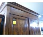 ARMOIRE ANCIENNE BOIS 2P AVEC ETAGERES