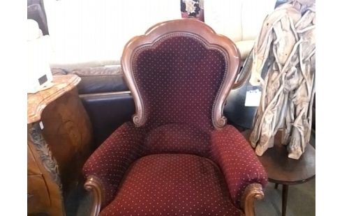 CANAPE + 2 FAUTEUILS BORDEAUX