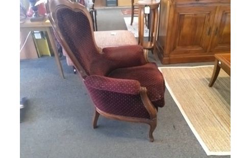CANAPE + 2 FAUTEUILS BORDEAUX