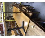 6 CHAISES CHENE CLAIR PAILLAGES