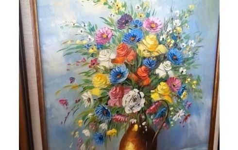 CADRE BOUQUET DE FLEURS