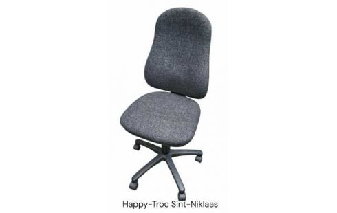 CHAISE DE BUREAU GRIS TISSU, , MOBILE
