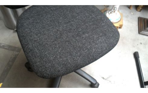CHAISE DE BUREAU GRIS TISSU, , MOBILE
