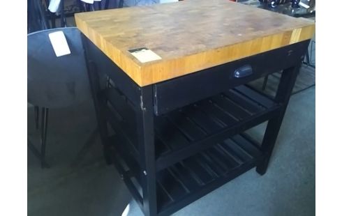 ILOT DE CUISINE BOIS 1T
