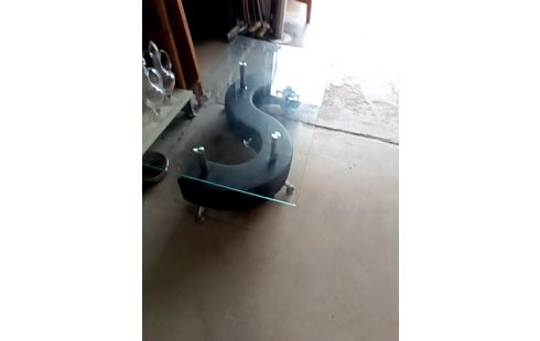 TABLE BASSE VERRE